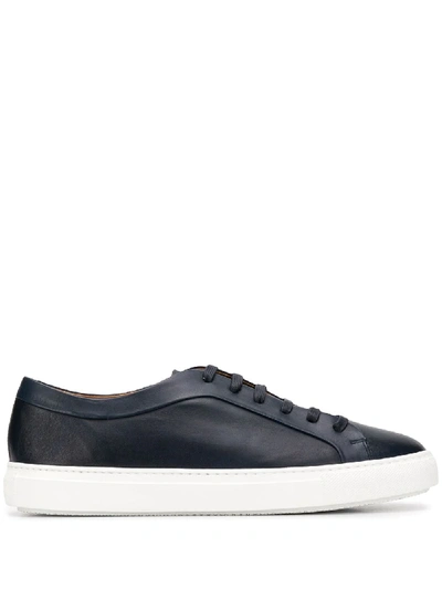 Shop Fratelli Rossetti Plimsoll Trainers In Blue