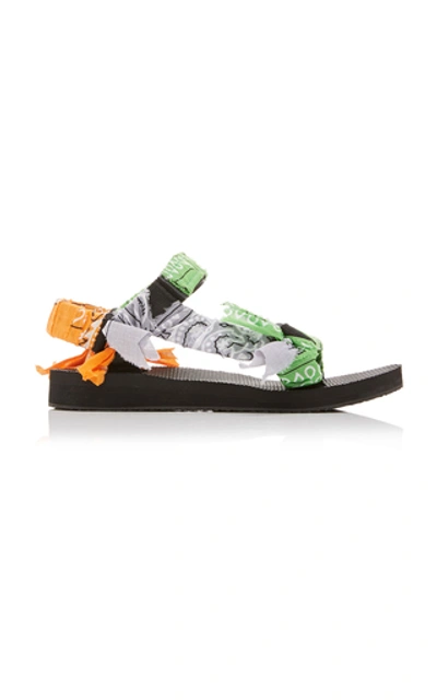 Shop Arizona Love Trekky Sandals In Green