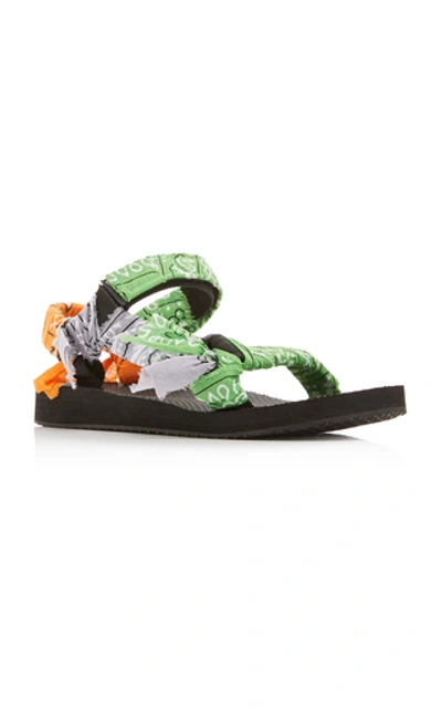 Shop Arizona Love Trekky Sandals In Green