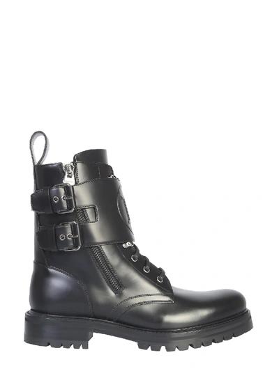 Shop Balmain Ranger Nick Boot In Nero