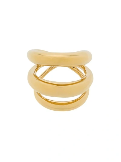 Shop Charlotte Chesnais Triple Echo Ring In Not Applicable