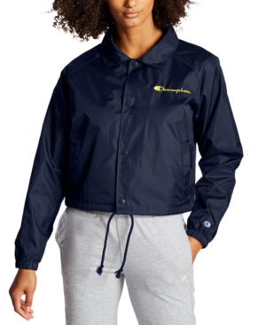 champion windbreaker cropped