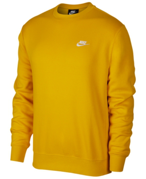 nike dark yellow sweatshirt
