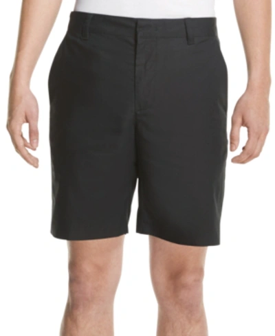 Shop Dkny Men's Regular-fit Stretch Tech Shorts In Black