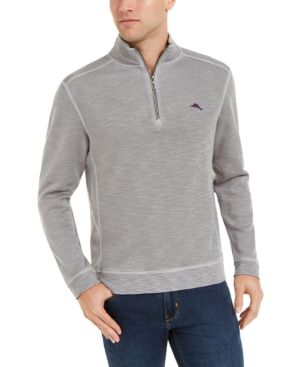 tommy bahama men's tobago bay half zip sweatshirt