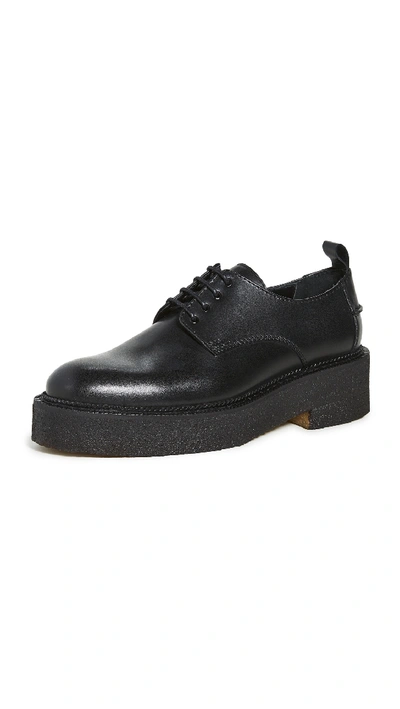 Shop Ami Alexandre Mattiussi Derby Shoes In Black