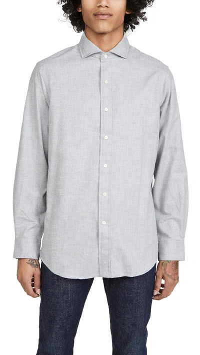 Shop Polo Ralph Lauren Long Sleeve Better Twill Shirt In Multi