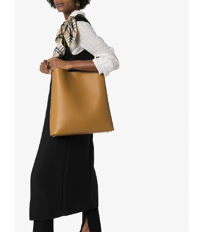 Shop Aesther Ekme Large Sac Tote In Camel