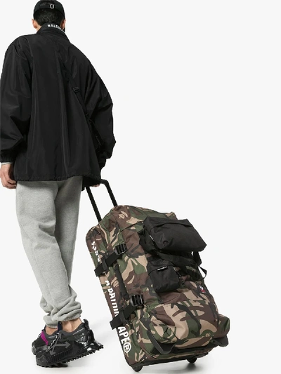 Eastpak X Aape Camouflage Pocket Holdall In Brown ,green | ModeSens