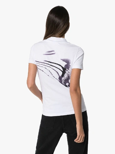 Shop Alyx 1017  9sm Babydoll Printed T-shirt In White