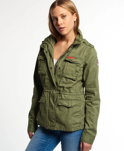 Superdry Rookie Military Jacket In Green | ModeSens