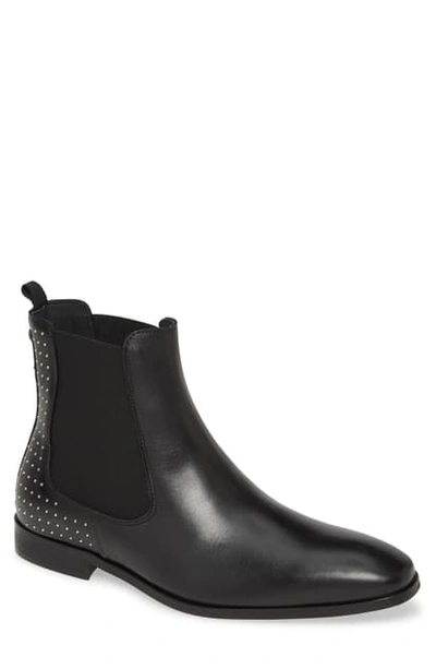 Shop Kurt Geiger Freddie Chelsea Boot In Black Leather