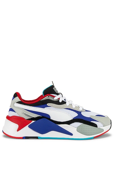 Puma Men's Rs-x3 Cube Colorblock Running Sneakers In White | ModeSens