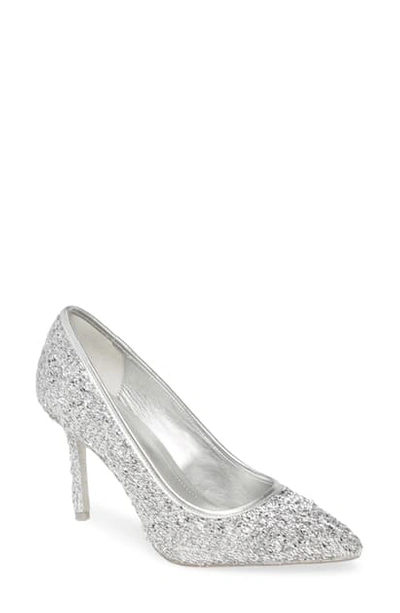 Shop Katy Perry The Sissy Pump In Silver Glitter
