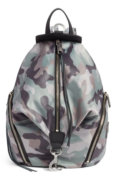 Shop Rebecca Minkoff Julian Nylon Backpack In Camo Print