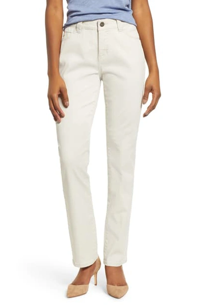 Shop Jag Jeans Ruby Straight Pants In Stone