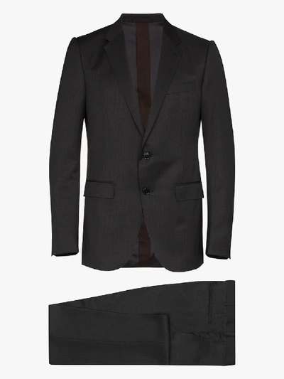 Shop Ermenegildo Zegna Grey Two-piece Wool Suit