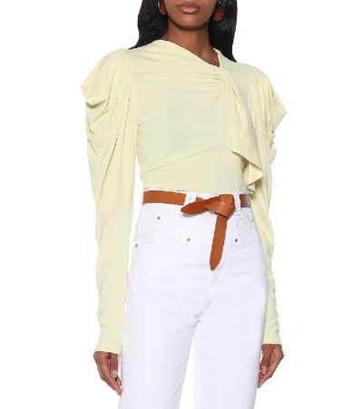 Isabel Marant Lecce Velvety Leather Wrap Belt In Brown