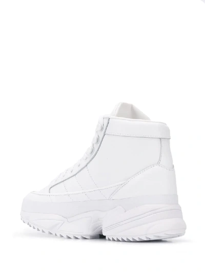 Shop Adidas Originals High-top Sneakers In White