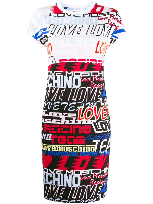love moschino white dress