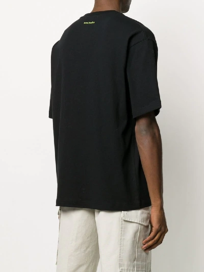 Shop Acne Studios Summer Solstice T-shirt In Black