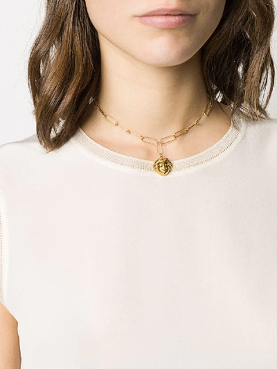 Shop Alighieri The Tale Of Casella Necklace In Gold