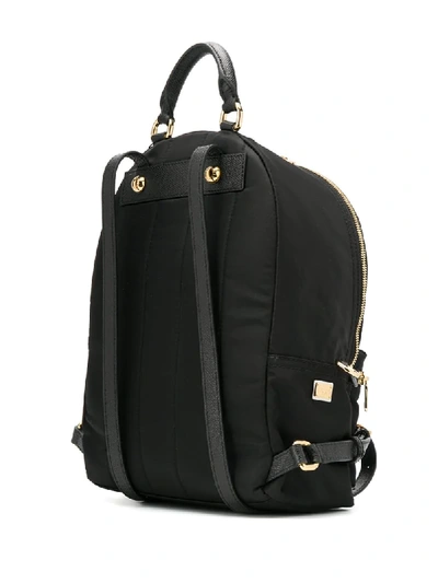 Shop Dolce & Gabbana Vulcano #dgfamily Backpack In Black