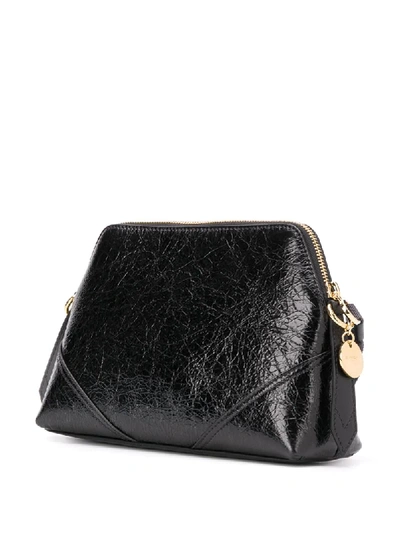 Shop Givenchy Crinkled Effect Crossbody Bag In Black