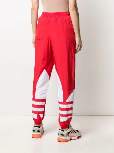 ADIDAS ORIGINALS LOGO PRINT TRACK TROUSERS 