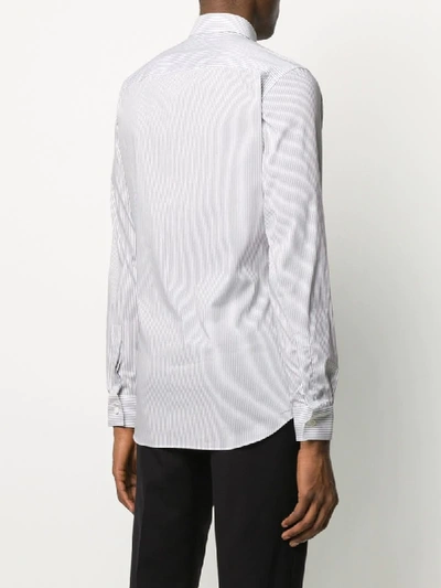 Shop Givenchy Striped Shirt In White