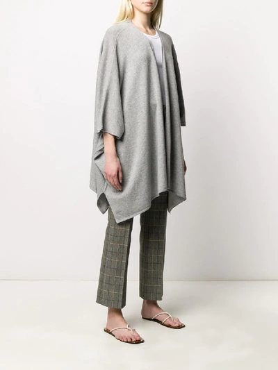 Shop Incentive! Cashmere Loose-fit Cashmere Cardi-coat In Grey