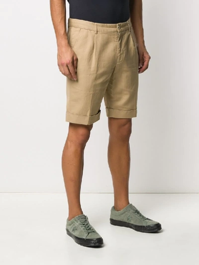 Shop Aspesi Chino Shorts In Neutrals