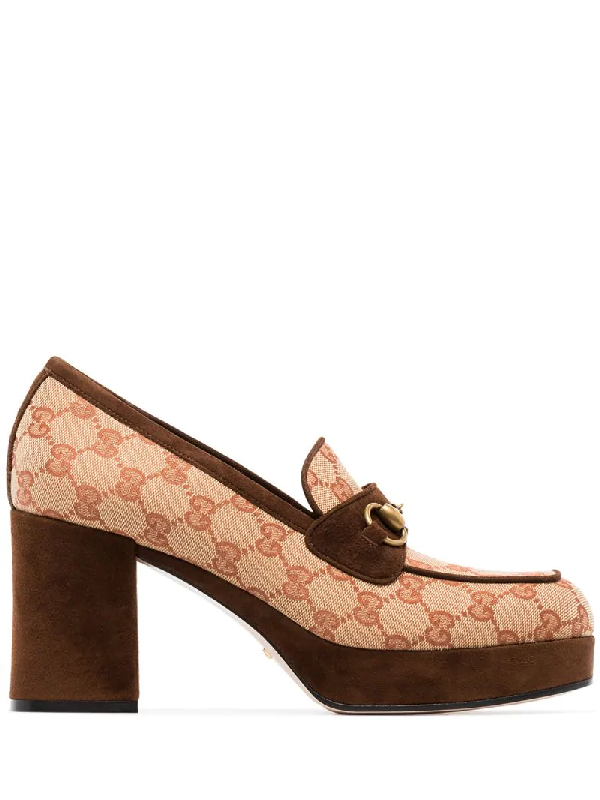 gucci houdan platform pump