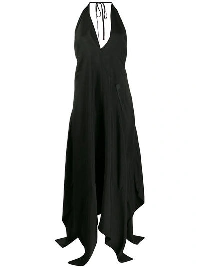 Shop Alyx Vulcano Halterneck Dress In Black