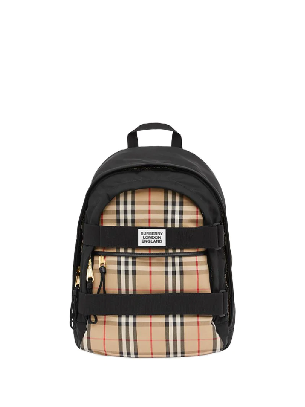 burberry rucksack black