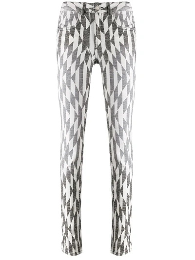 Shop Isabel Marant Étoile Paro High-rise Skinny Jeans In White