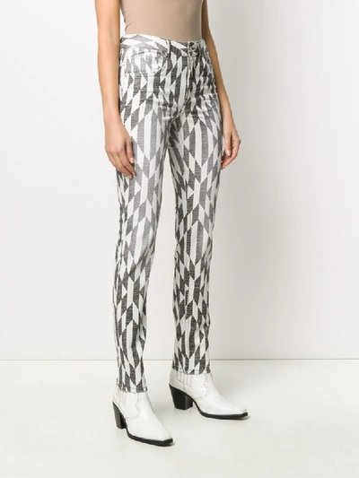 Shop Isabel Marant Étoile Paro High-rise Skinny Jeans In White