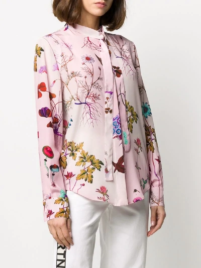 Shop Stella Mccartney Willow Floral Shirt In Pink