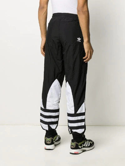 Adidas Originals Trefoil Track Pants In Black