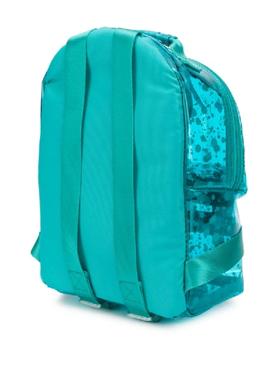 Shop Eastpak Paint Splatter Backpack In Blue