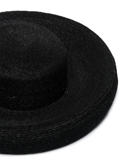 Shop Eliurpi Capelina Sun Hat In Black
