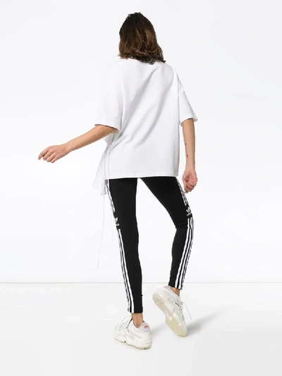 Shop Adidas X Jkoo X Jkoo Asymmetric Ruffled T In White