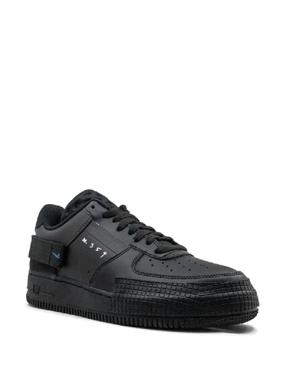Shop Nike Air Force 1-type Sneakers In Black