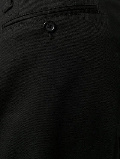 Shop Dolce & Gabbana Buckle Fastening Shorts In Black