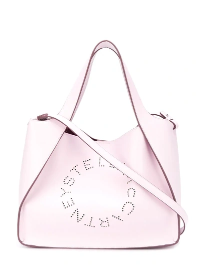 Shop Stella Mccartney Stella Logo Tote Bag In Pink