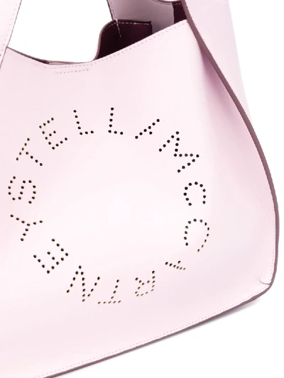 Shop Stella Mccartney Stella Logo Tote Bag In Pink