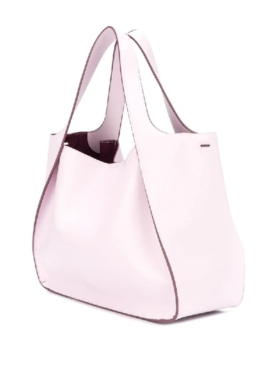 Shop Stella Mccartney Stella Logo Tote Bag In Pink