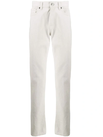 Shop Ermenegildo Zegna Straight-leg Jeans In White