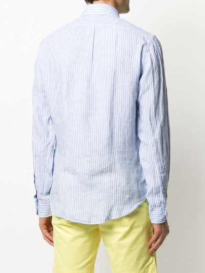 Shop Ralph Lauren Sport Long-sleeve Shirt In Blue