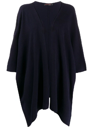 Shop Incentive! Cashmere Loose-fit Cashmere Cardi-coat In Blue